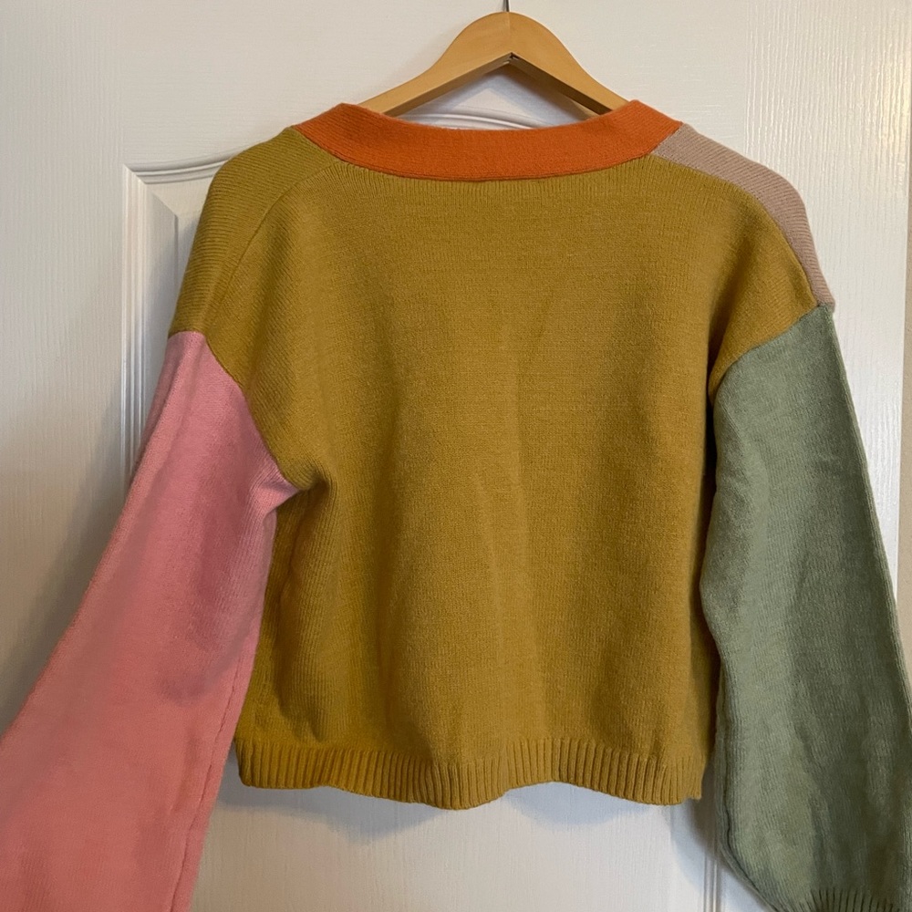 Bibi Color Block Cardigan - Picture 5 of 6